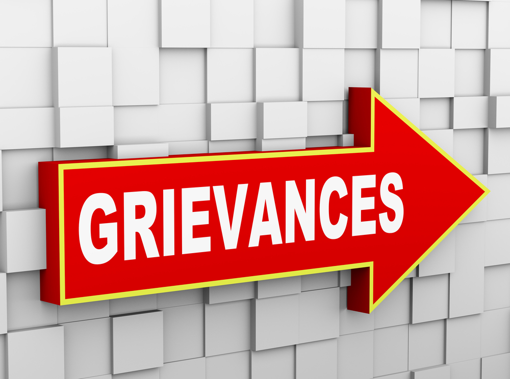 Grievance procedure 